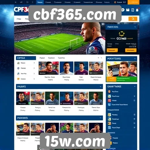 Interface do usuário em cbf365.com recebe elogios